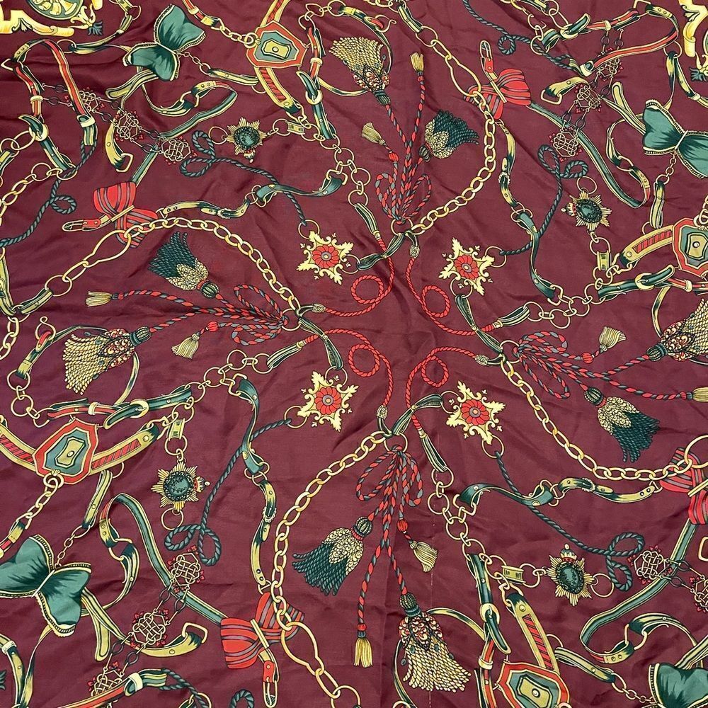 Vintage Honey women’s Polyester Large scarf. Made in Italy.